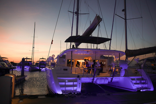 碼頭靜泊晚宴、派對